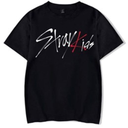 TEE-SHIRT K-POP NOIR